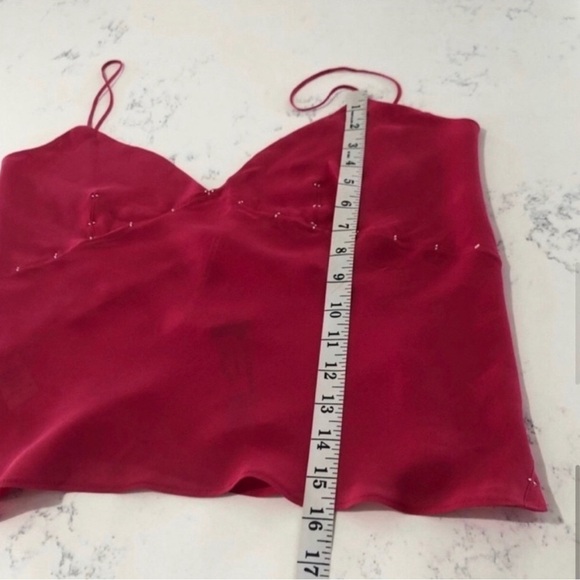 MAX STUDIO spaghetti strap V-neck top - Picture 9 of 16